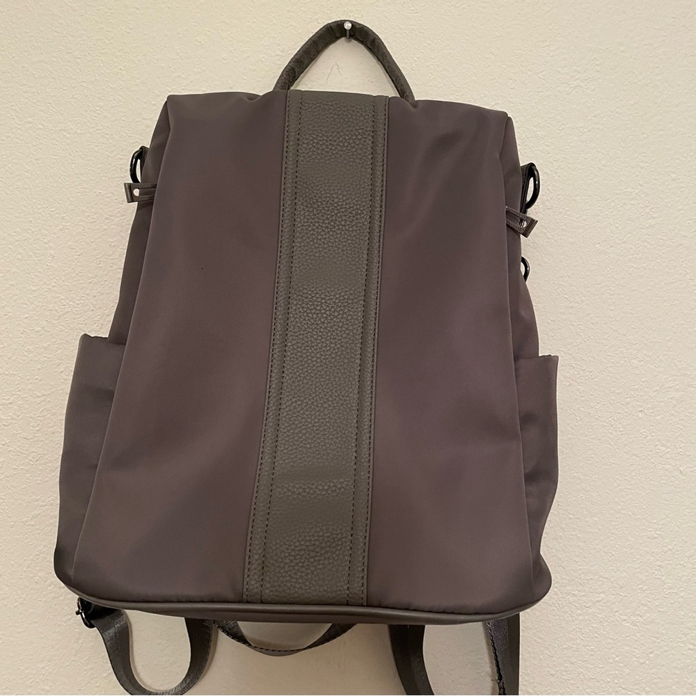 PINCNEL‎ Backpack Gray Waterproof Nylon Anti-theft Medium